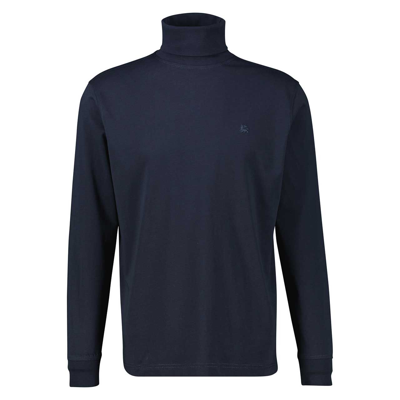 Lerros Herren Rollkragen Langarm Shirt classic navy