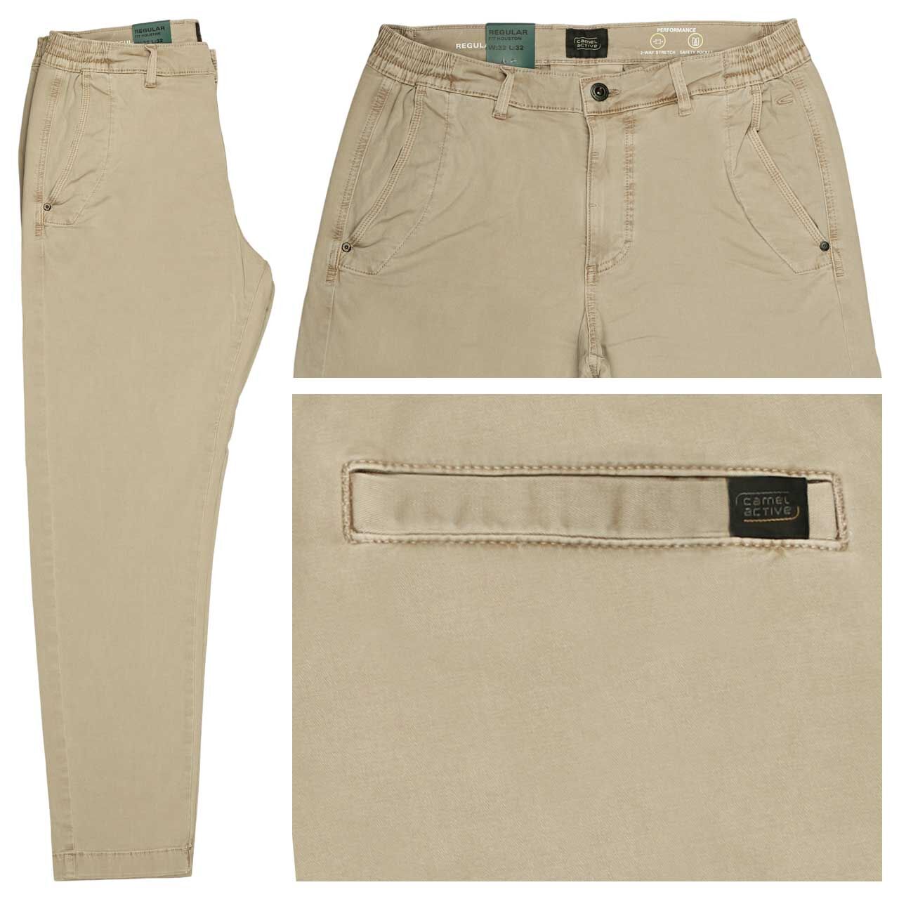 Camel active Houston Baumwollhose beige