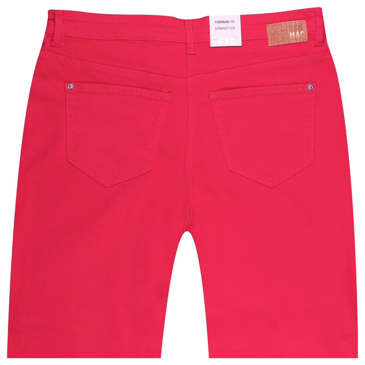 Damenjeans Stella von MAC in Pink, Rückansicht