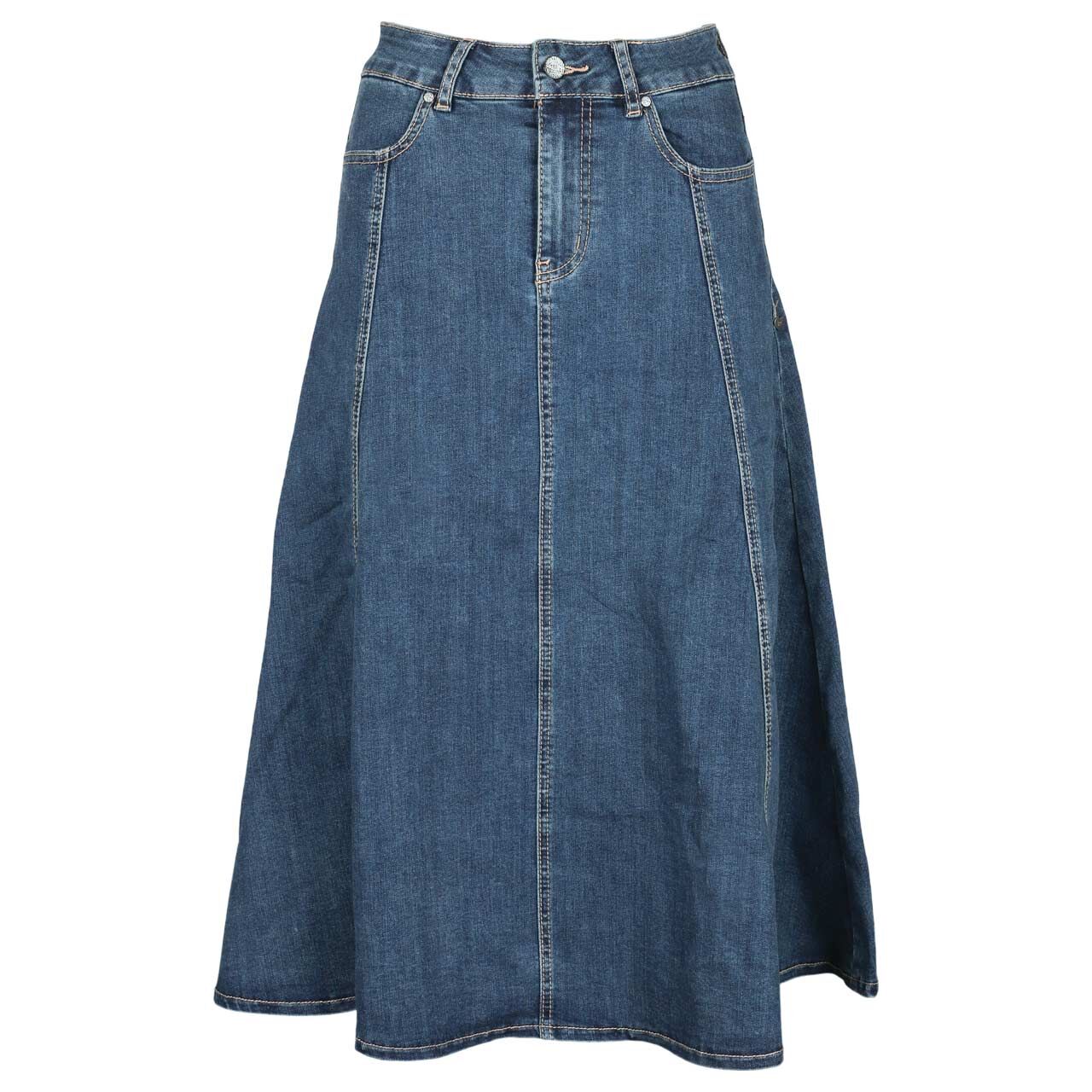 Buena Vista Plate Skirt Stretch Denim Jeansrock dark stone
