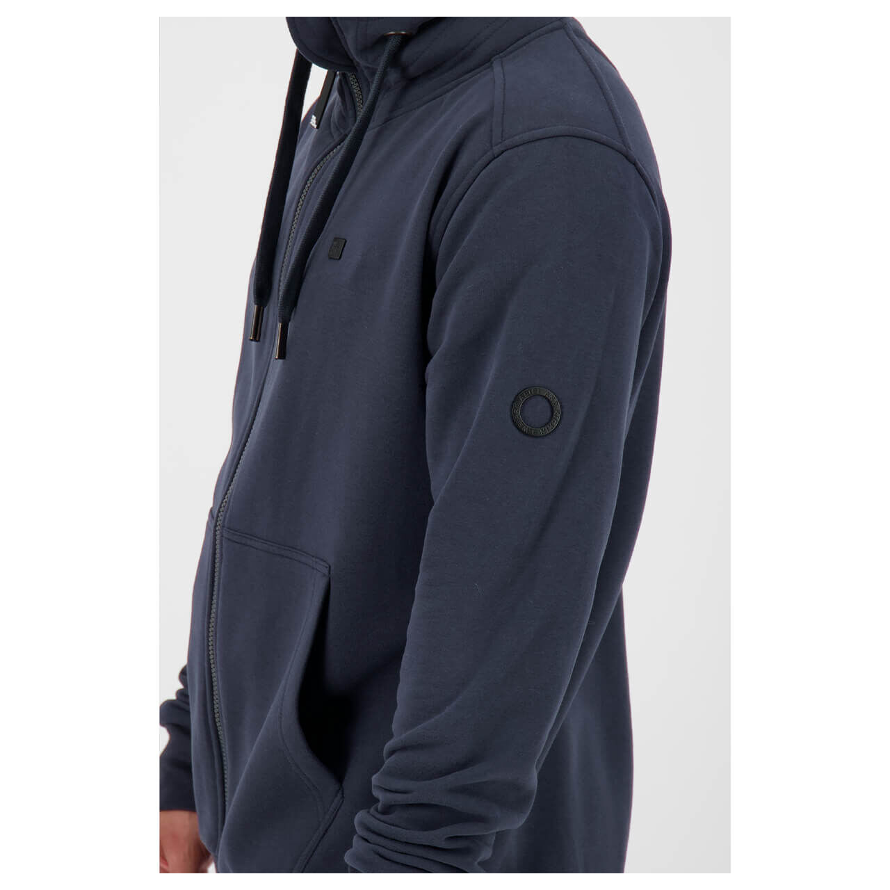 aak-sweatjacket-elias-marine-5500-detail1 Alife and Kickin Elias Sweatjacke für Herren in Dunkelblau, FarbNr.: 5500-OM1