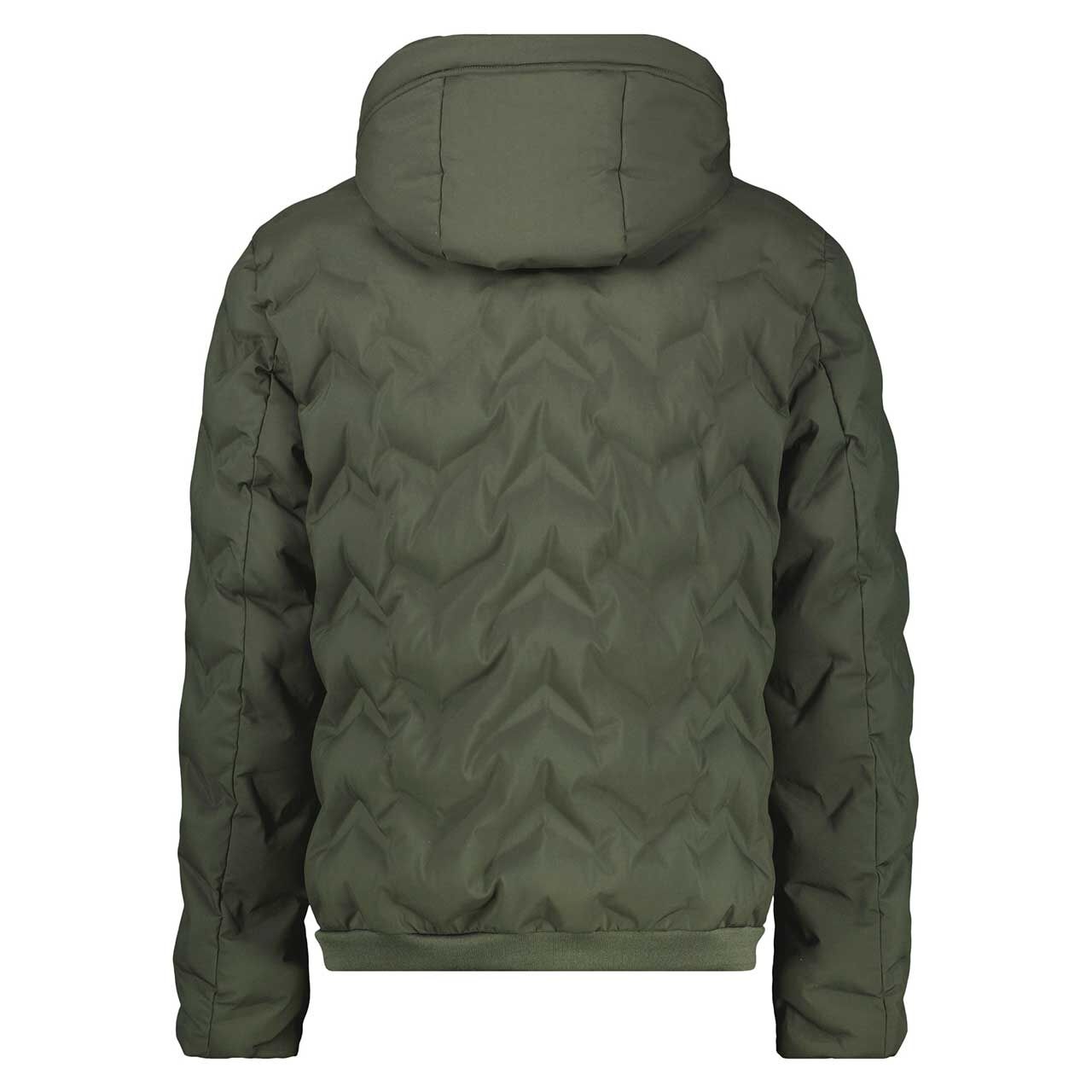 Herren Jacke von Lerros in Olivgrün, Rückansicht