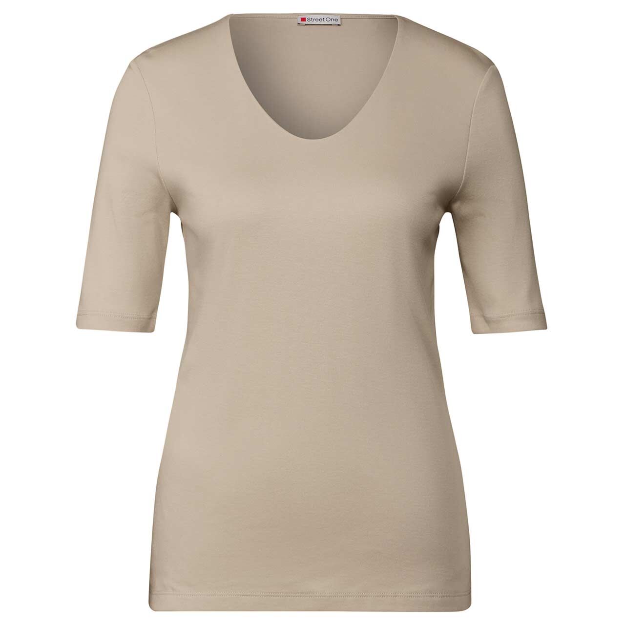 Street One Damen T-Shirt Palmira coastal beige Street One Damen T-Shirt Palmira coastal beige
