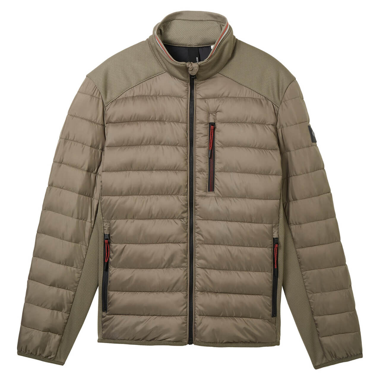 Tom Tailor Herren Jacke Hybrid Jacket smokey olive green Tom Tailor Herren Jacke Hybrid Jacket smokey olive green