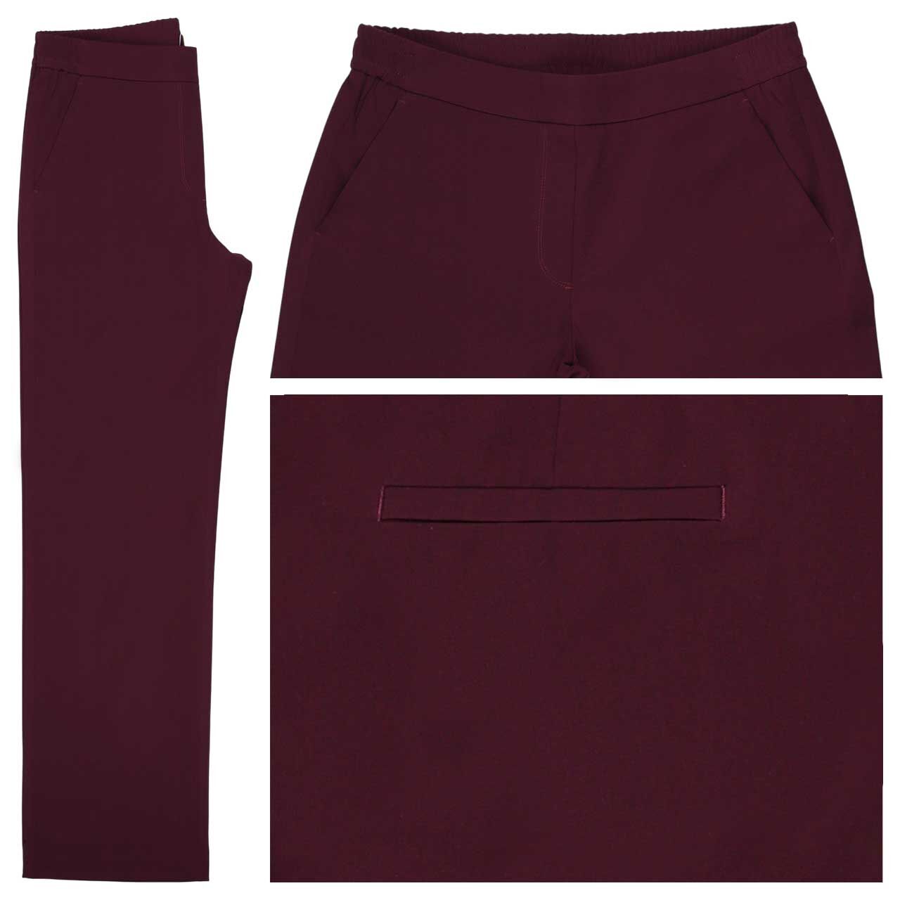 MAC Chiara Hose aubergine