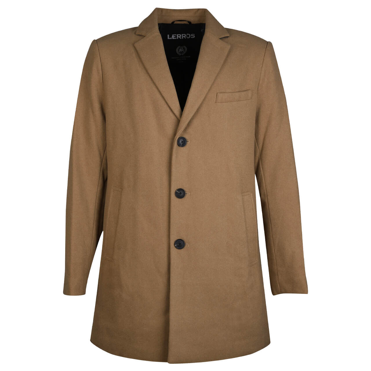 Lerros Herren Mantel beige brown 