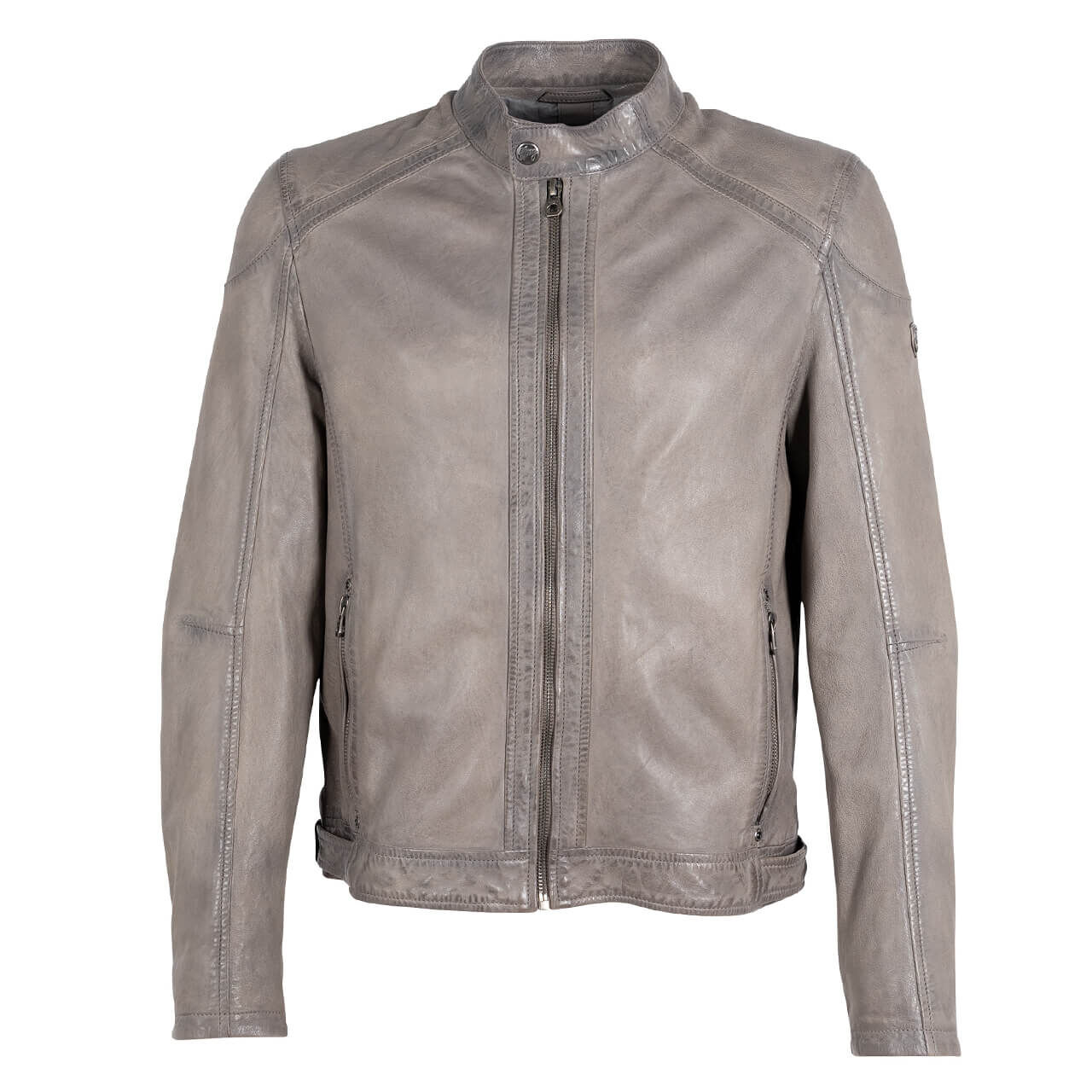 Mauritius Herren Lederjacke Duuk grey Mauritius Herren Lederjacke Duuk grey