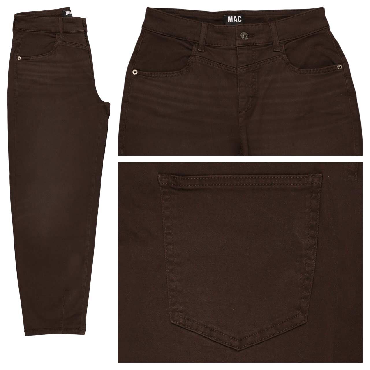 MAC Bobbie 7/8 Jeans truffle brown