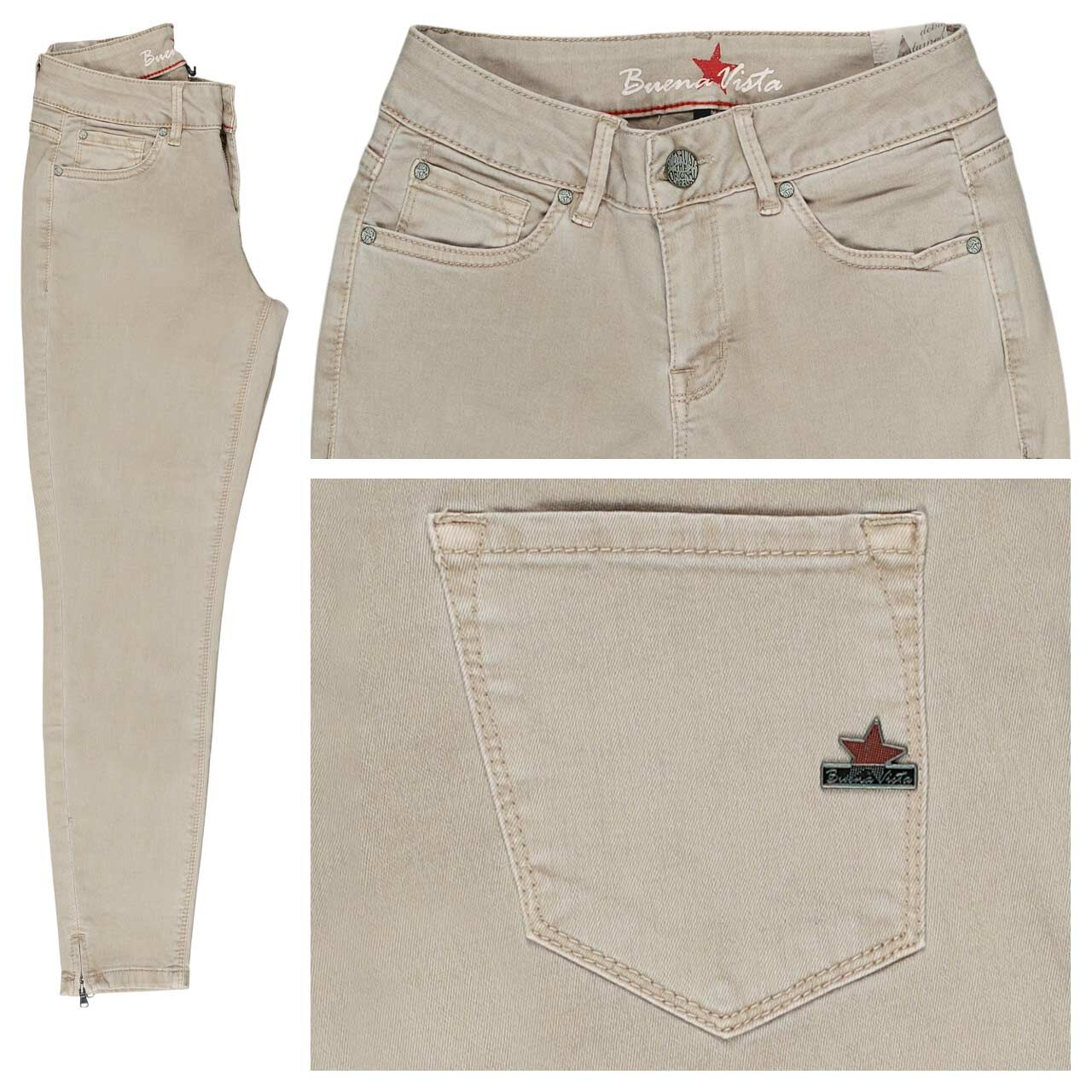 Buena Vista Italy V 7/8 Stretch Twill Baumwollhose sand