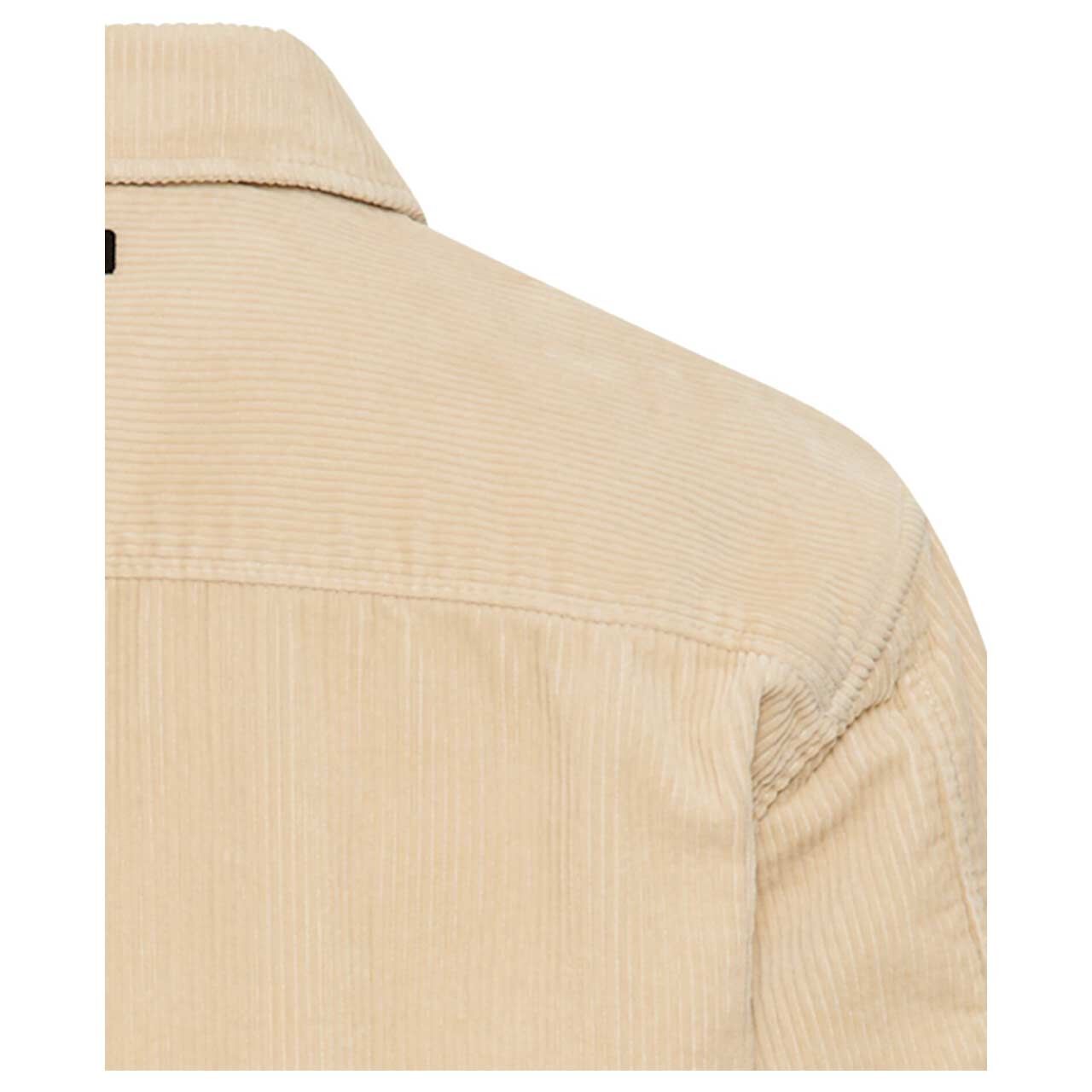 Herren Cord Hemdjacke von Camel active in Hellbeige, detaillierte Rückansicht