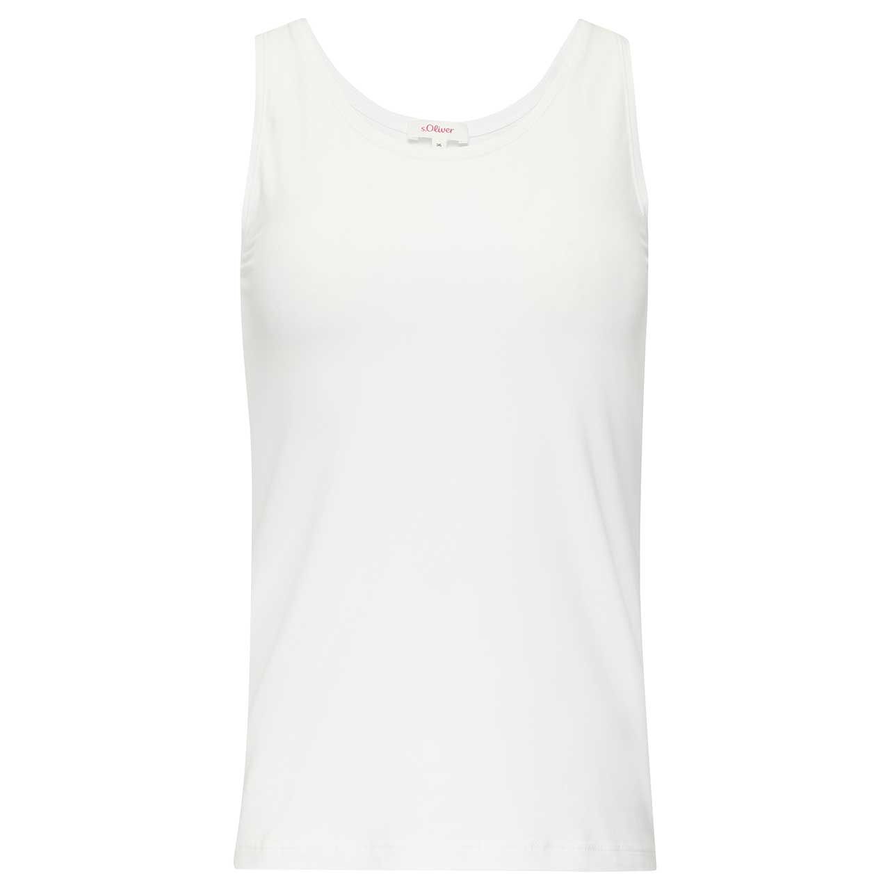 s.Oliver Damen Top white