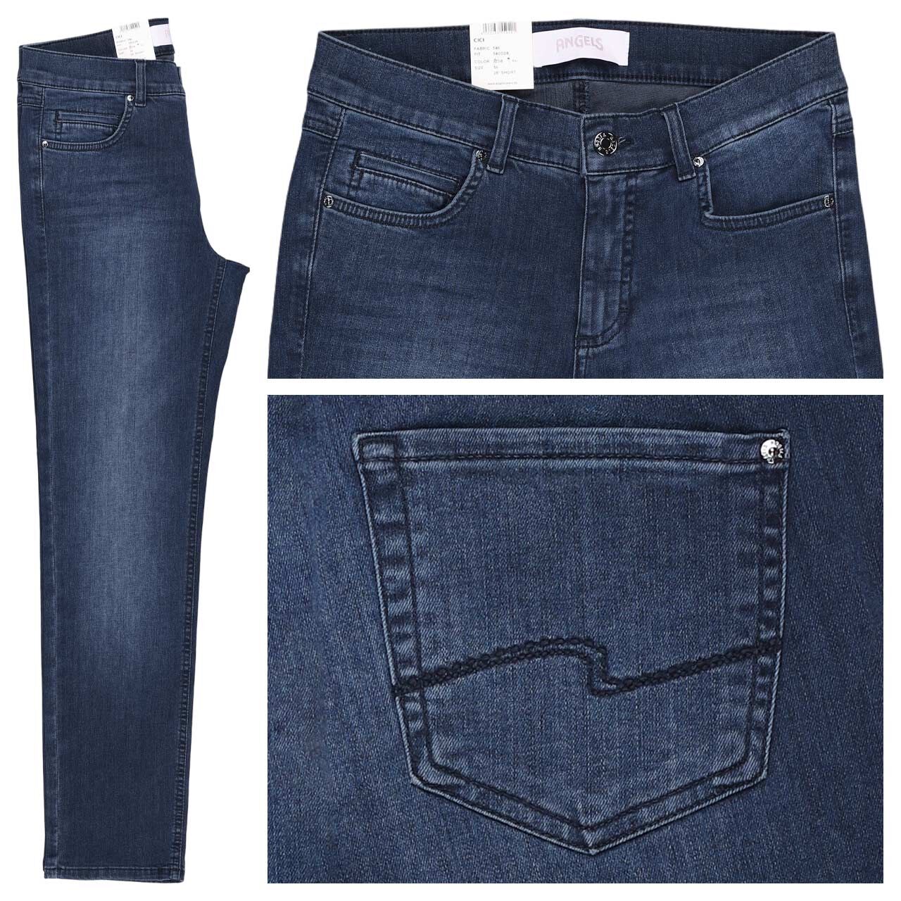 Angels Cici Jeans stone used blue buffi