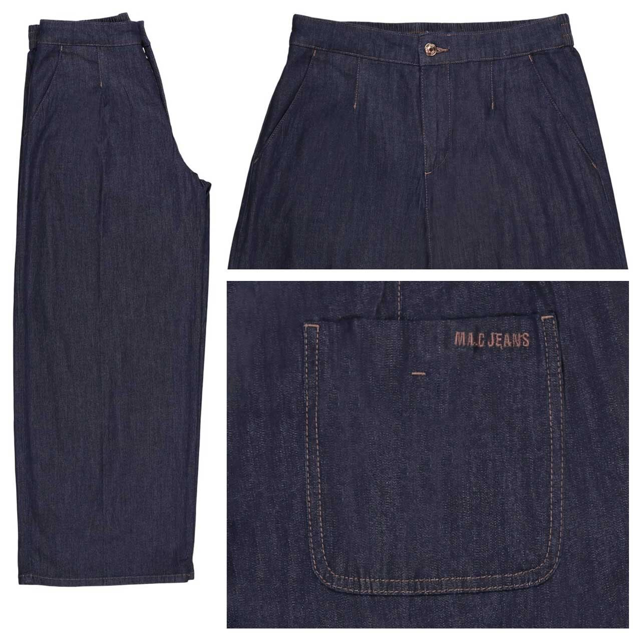 MAC Culotte 7/8 Jeans fashion rinsed pleat