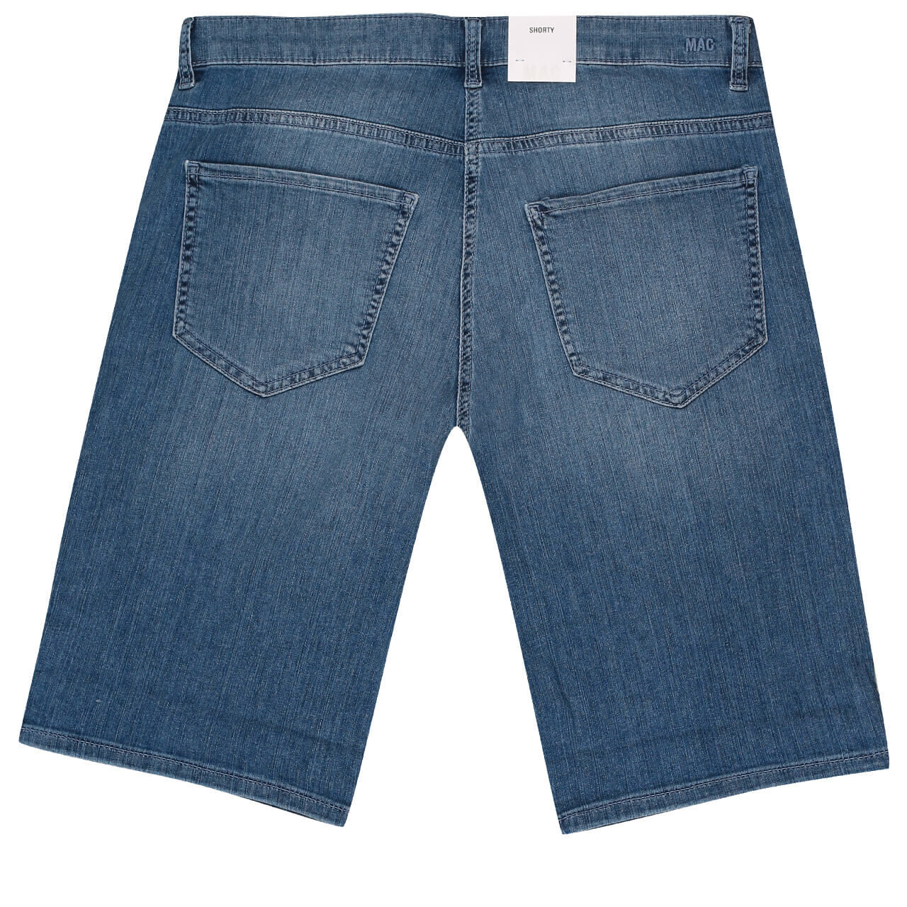 MAC Jeans Shorty für Damen in Blau verwaschen, FarbNr.: D531