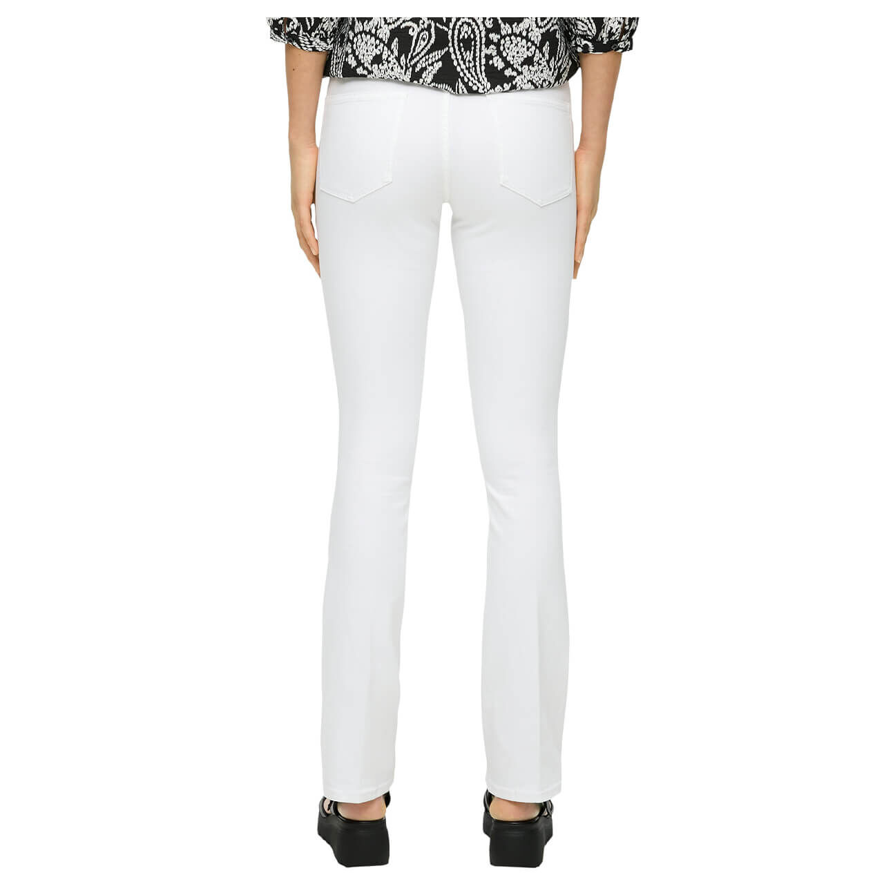 s.Oliver Beverly Damen Jeans white