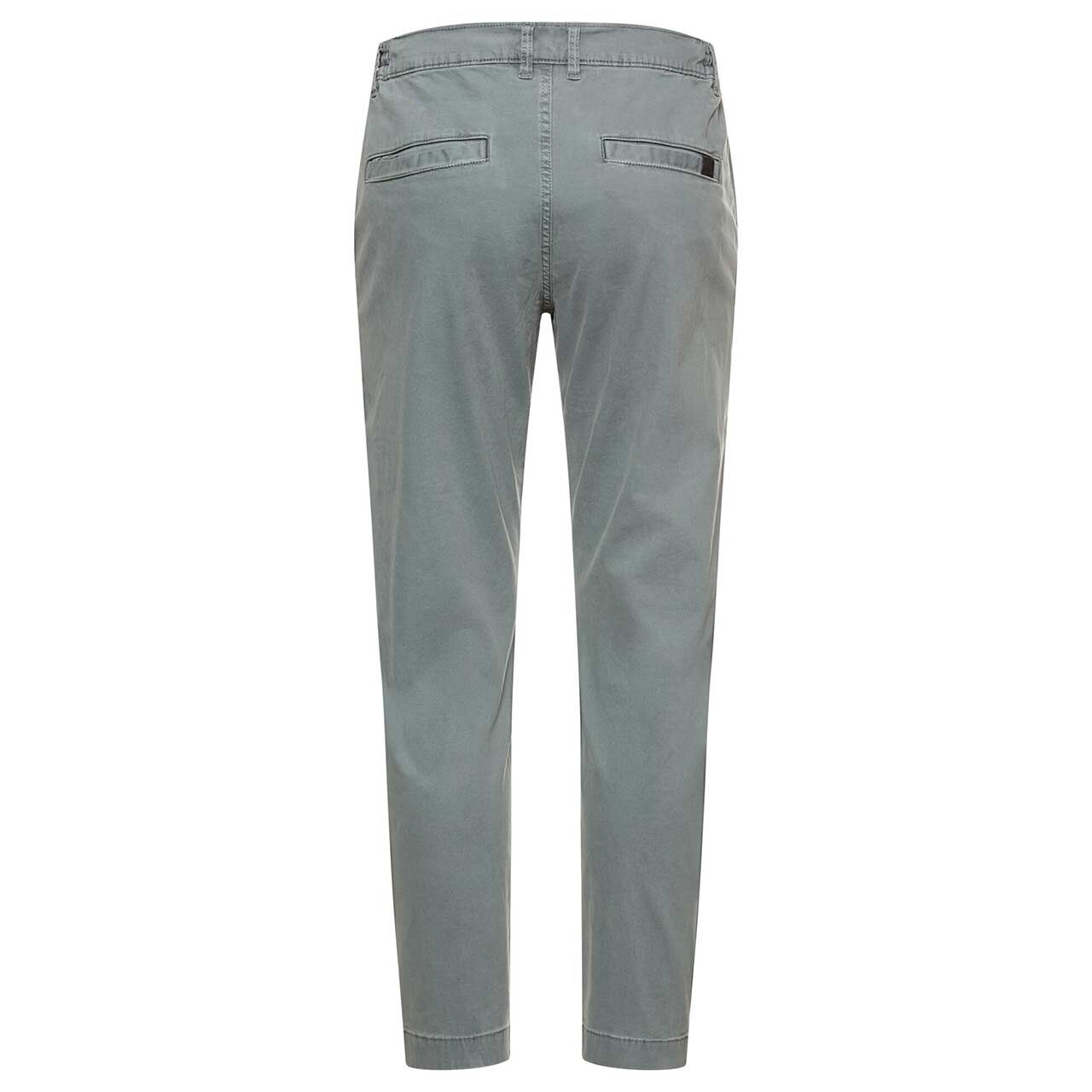 Herren Baumwollhose Houston von Camel active in Grau-Blau, Rückansicht