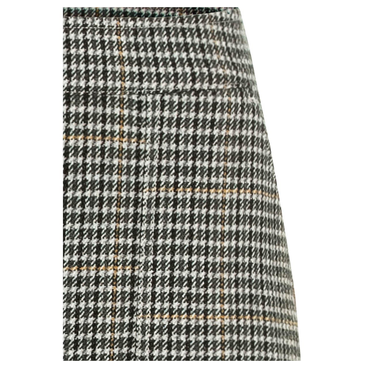 Camel active Damen Samtrock check pine olive