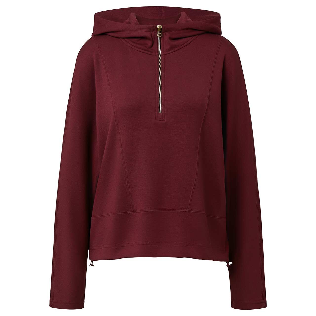 s.Oliver Damen Hoodie Sweatshirt dark merlot