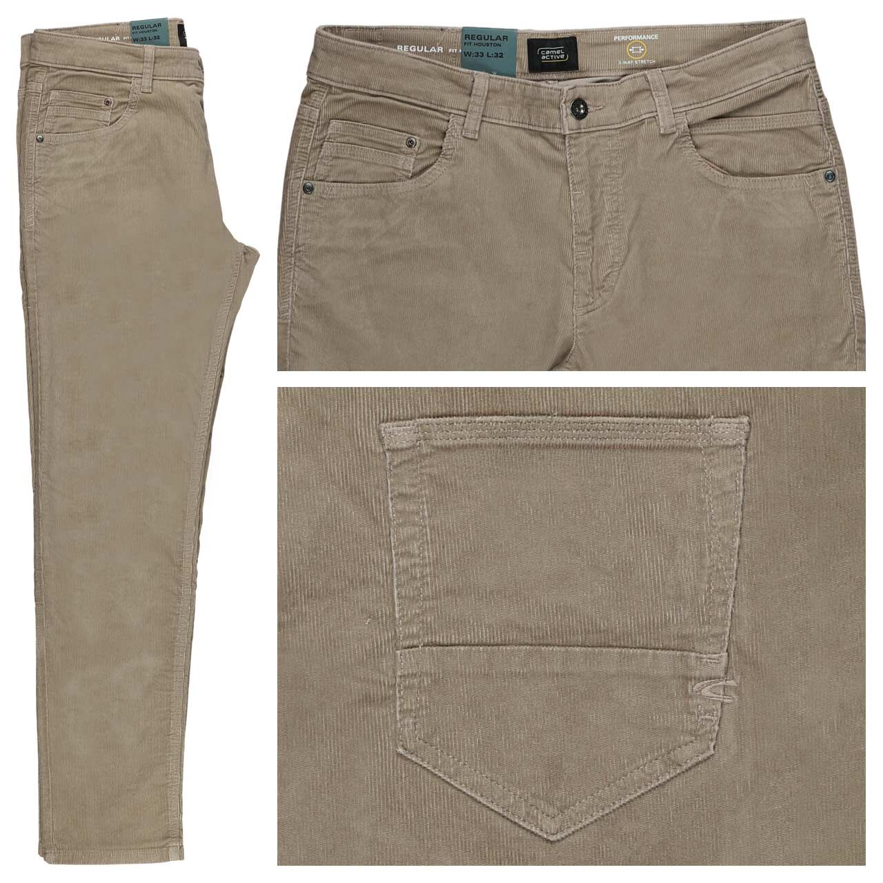 Camel active Houston Cordhose desert