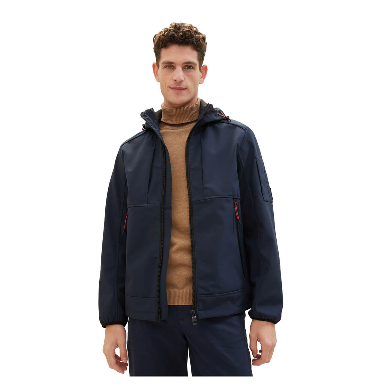 Tom Tailor Herren Jacke Softshell Jacket sky captain blue