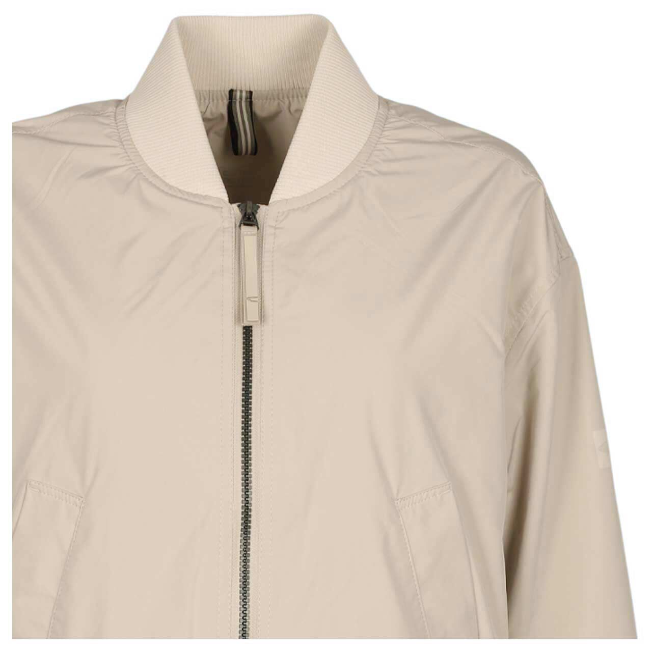 Damen Jacke Blouson von Camel active in Beige, detaillierte Vorderansicht