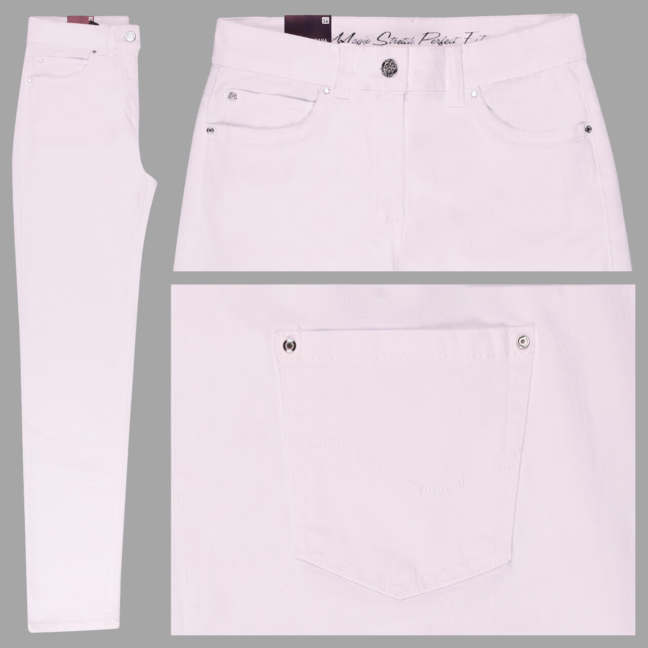 Anna Montana Angelika Röhre Jeans white Anna Montana Angelika Röhre Jeans white