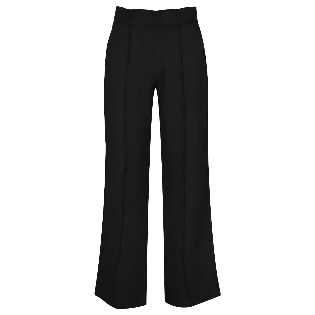 Street One Straight Leg Hose dark black 