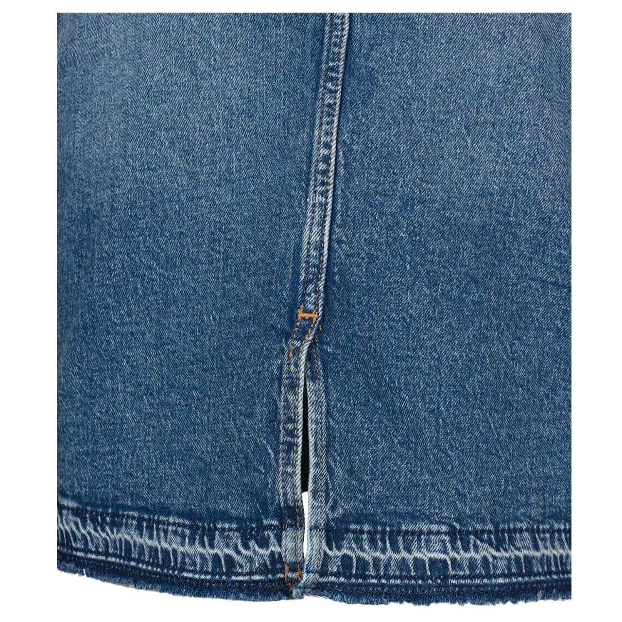 s.Oliver Jeansrock blue denim stretch