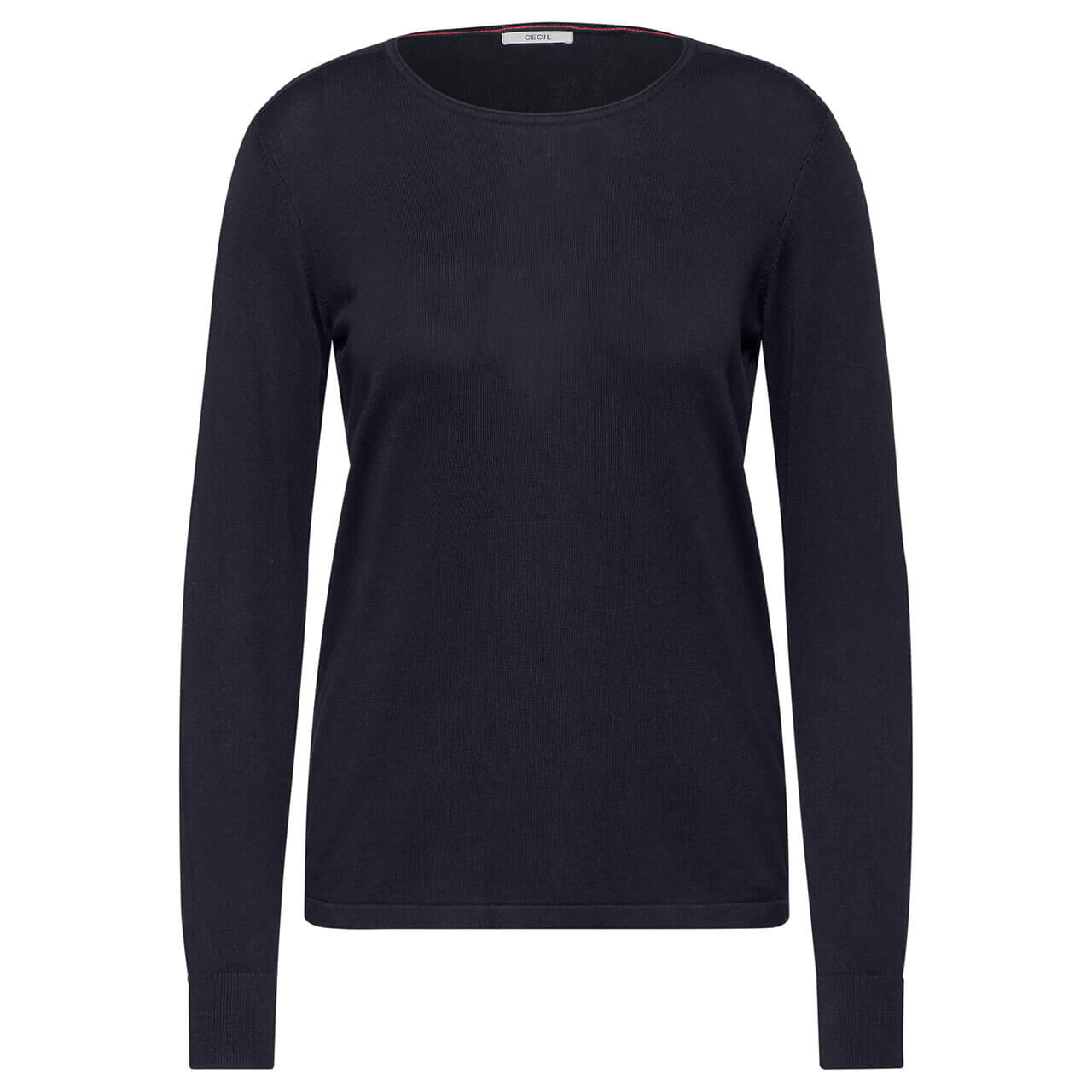 Cecil Damen Pullover Round Neck universal blue 