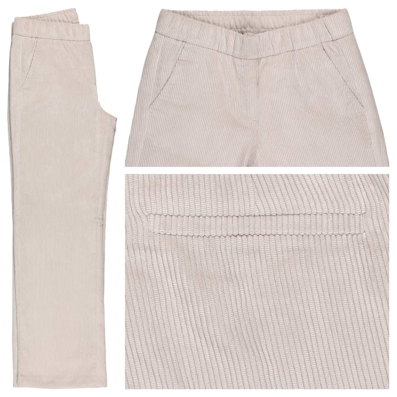 MAC Chiara Cordhose sand beige