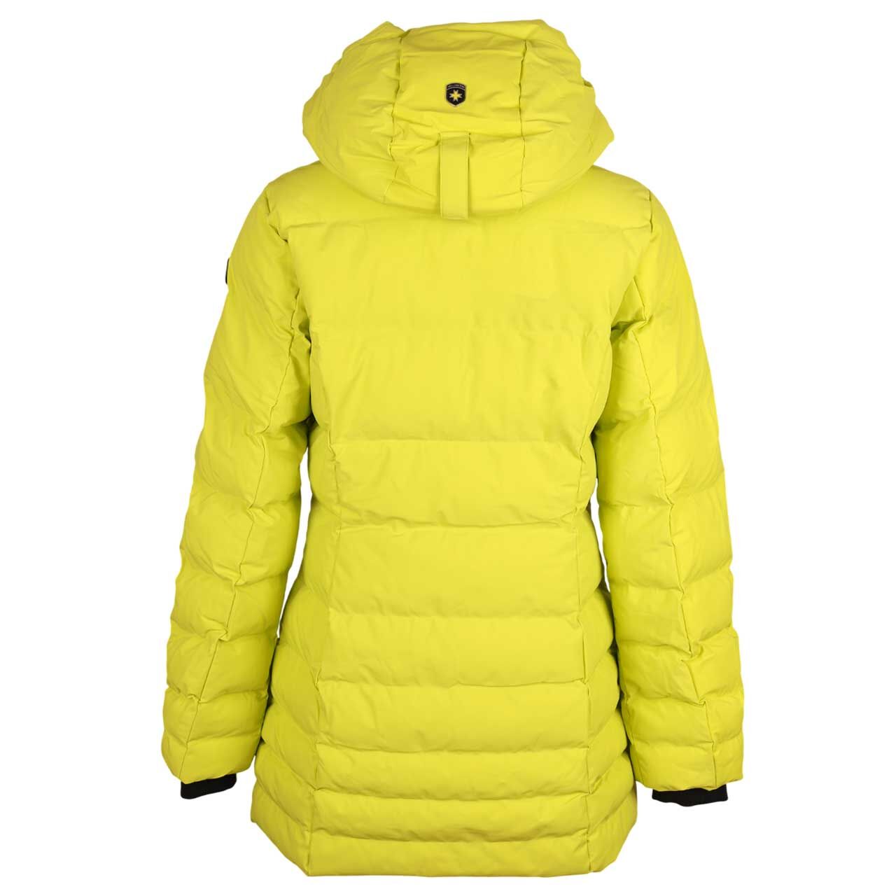 Damen Jacke Cordoba von Wellensteyn in Neongelb, Rückansicht