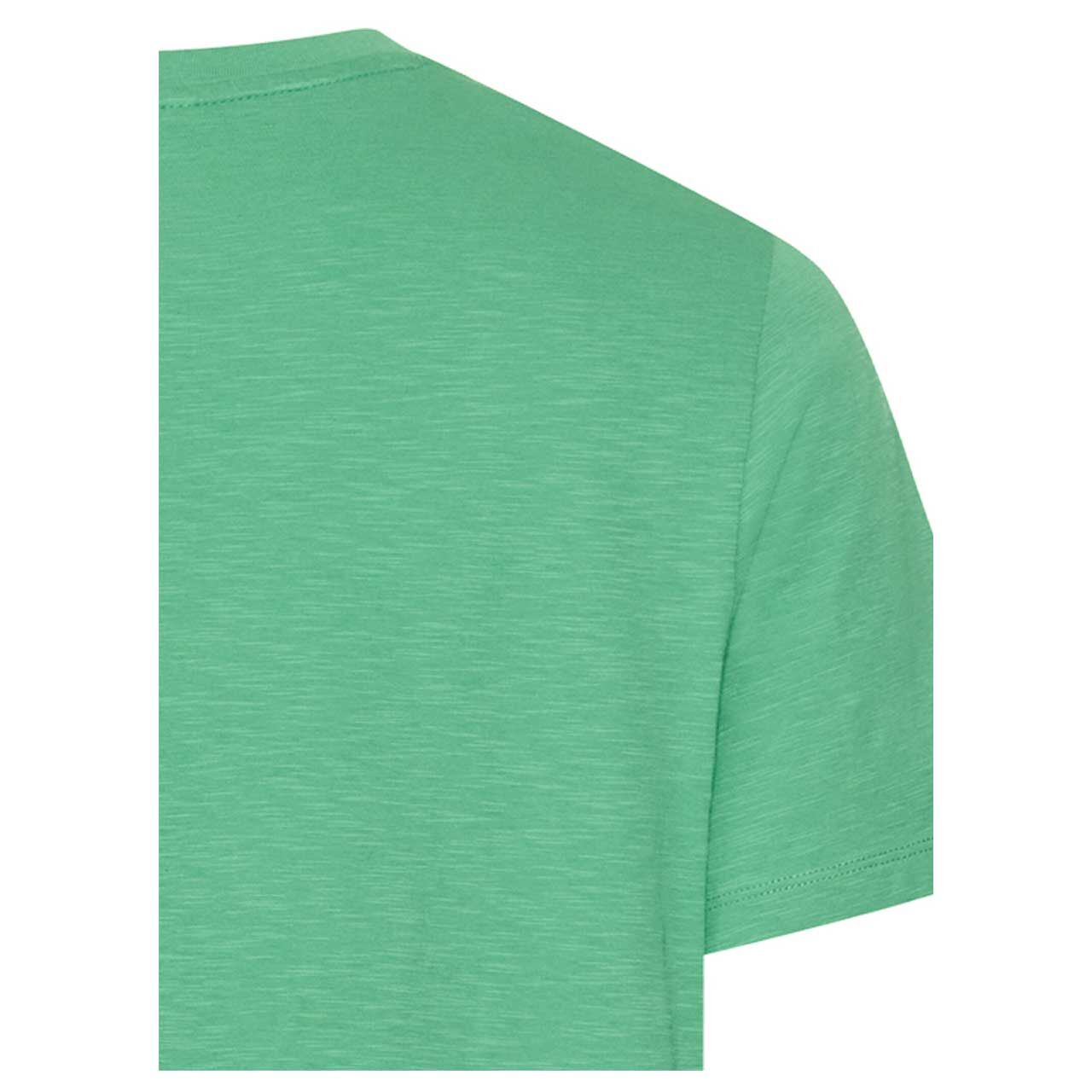 Herren T-Shirt von Camel active in Grün, detaillierte Rückansicht