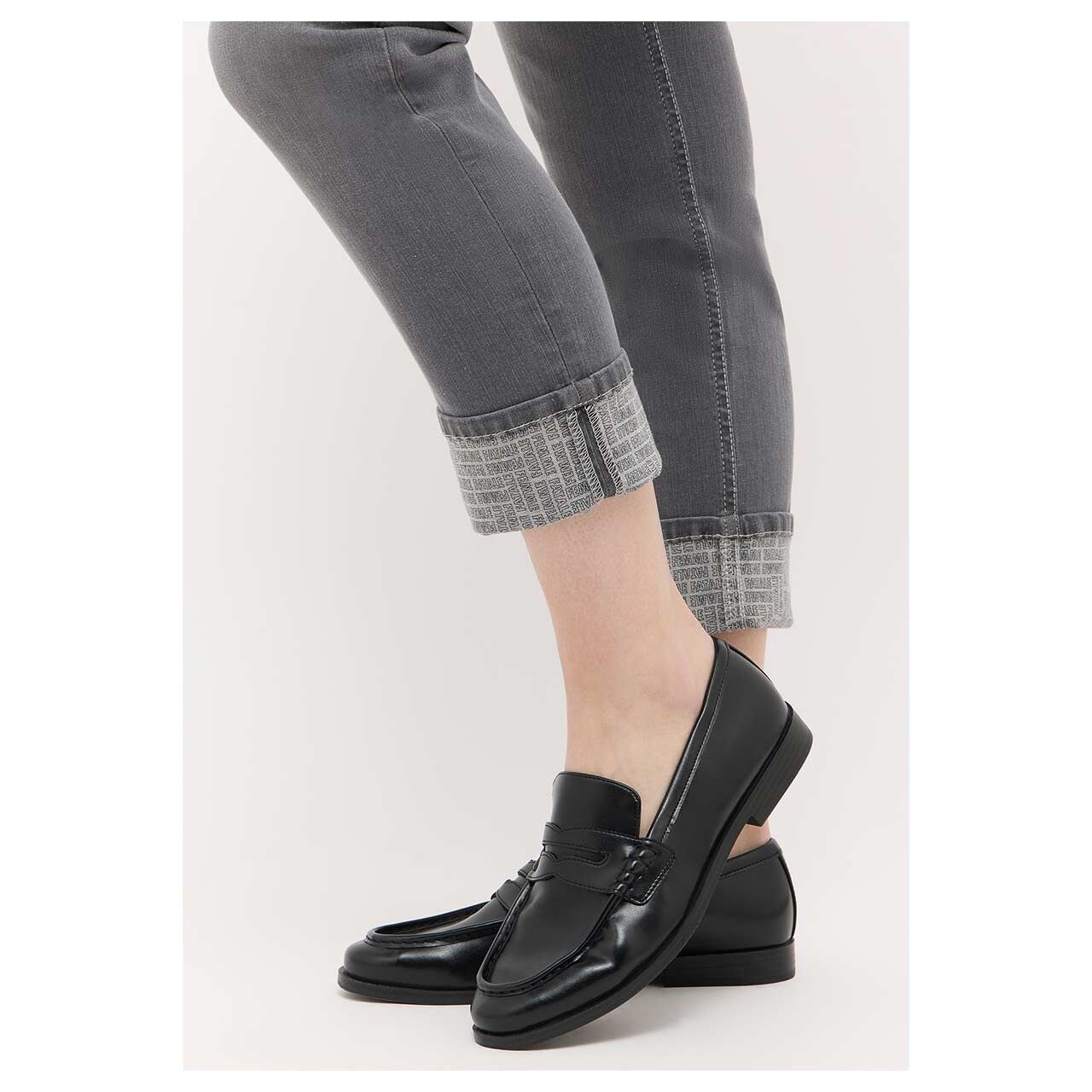 Angels Cira Edgy 7/8 Jeans grey used buffi