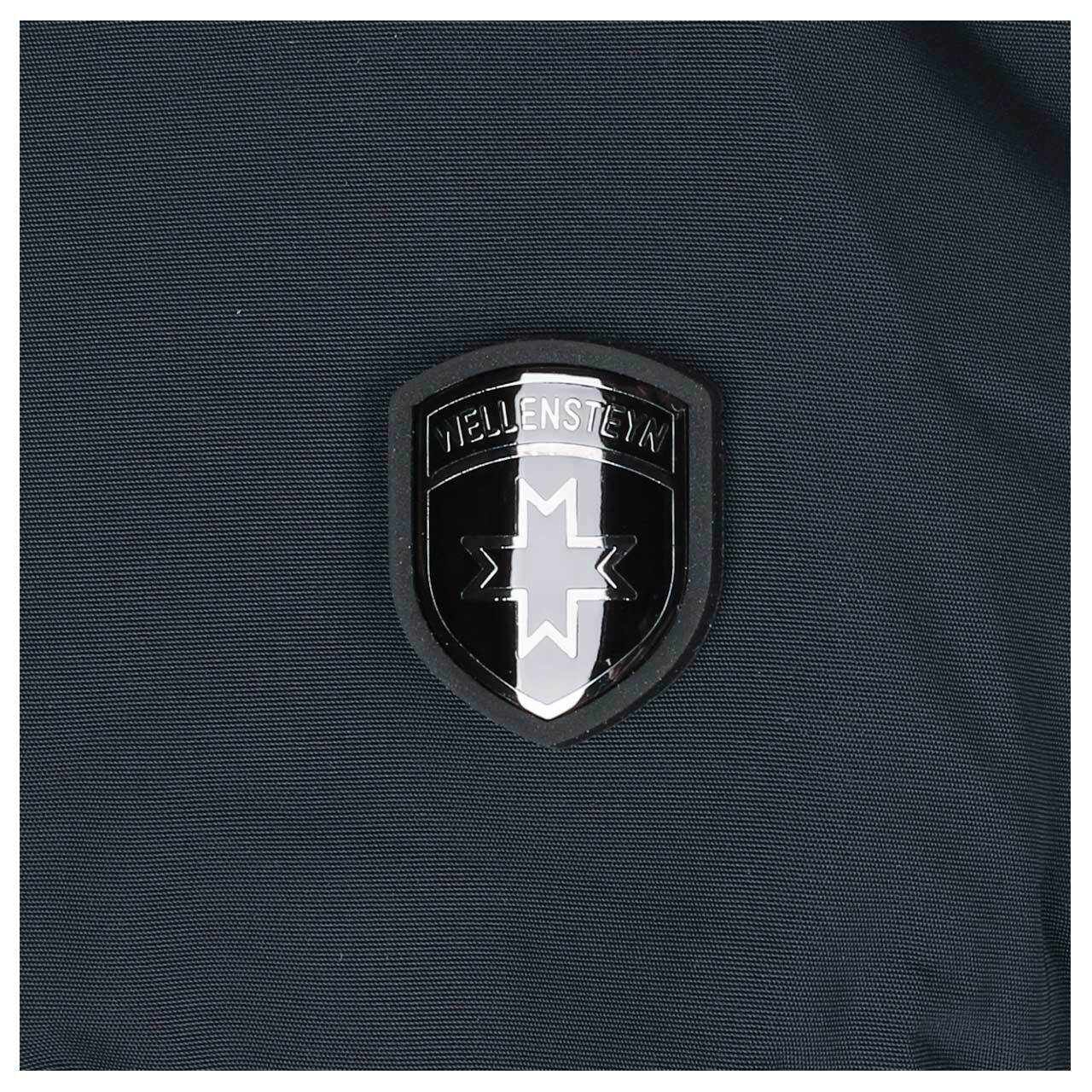 Herren Jacke Blackjack Men Long von Wellensteyn in Schwarz, Detailansicht Markenlogo
