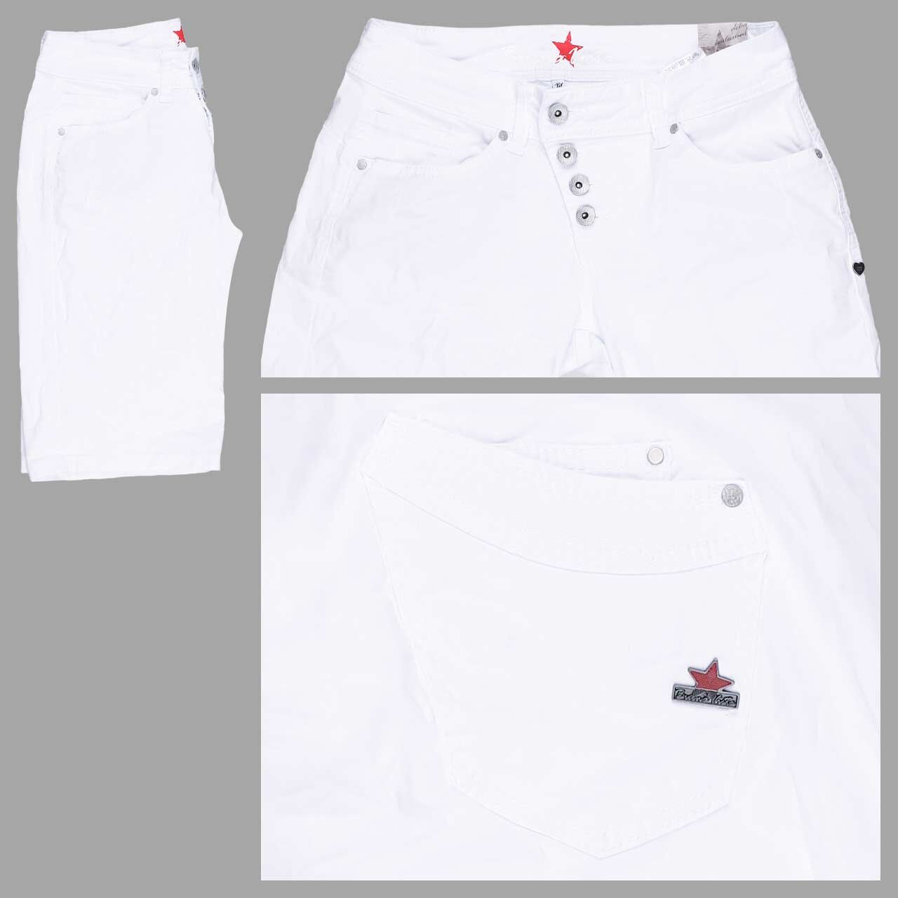 Buena Vista Malibu-Short Stretch Twill Baumwollhose white Buena Vista Malibu-Short Stretch Twill Baumwollhose white