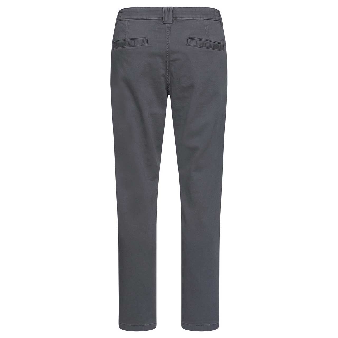 Herren Chino Baumwollhose Houston fleXXX von Camel active in Dunkelgrau, Rückansicht