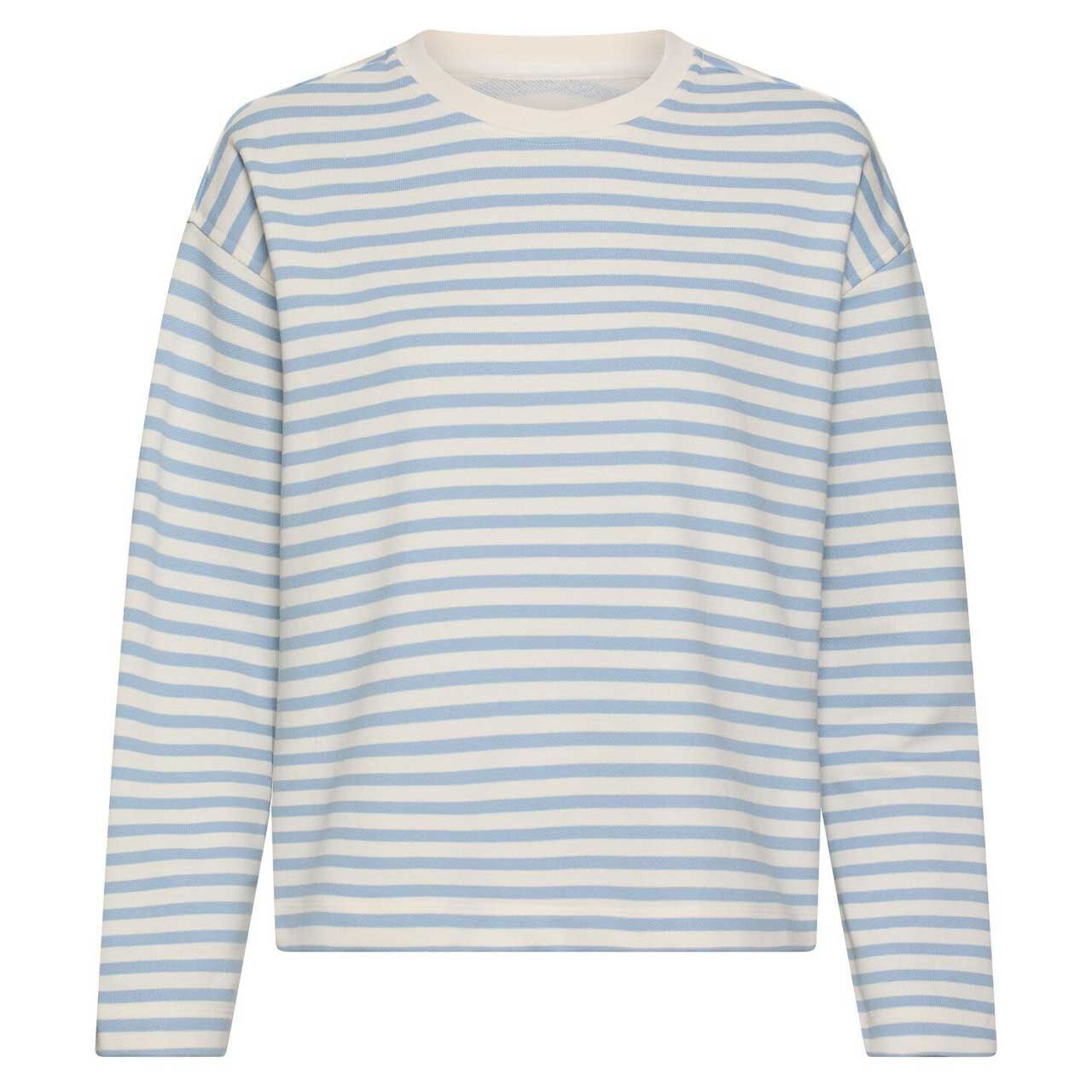 Camel active Damen Sweatshirt soft blue stripes