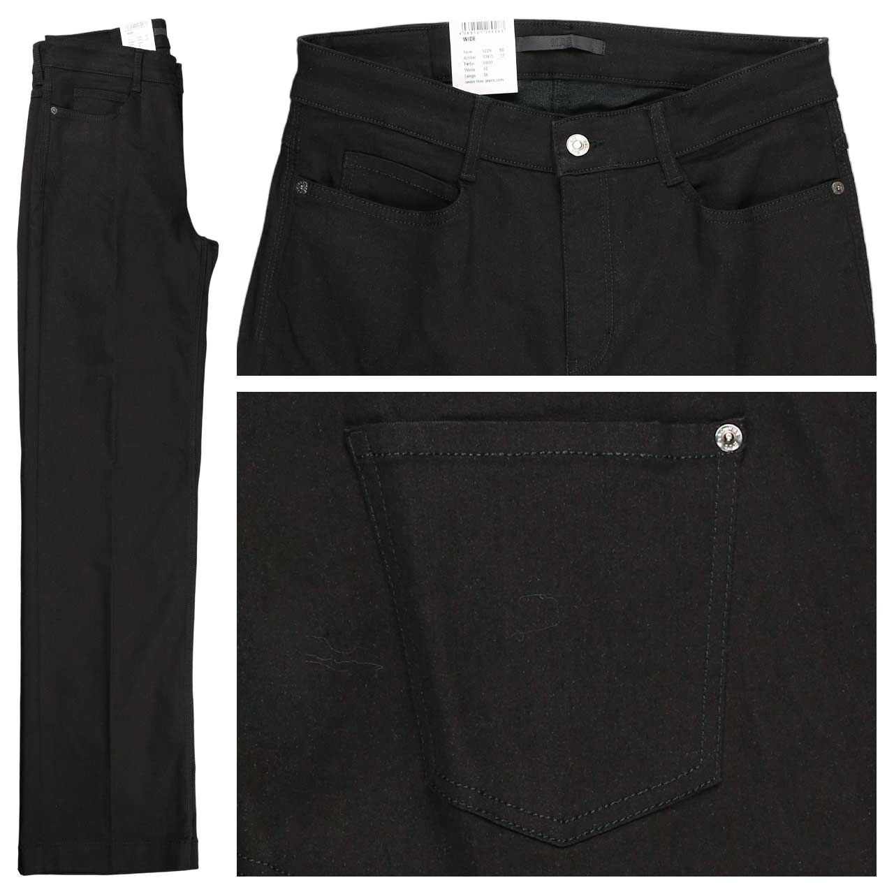 MAC Wide Jeans black