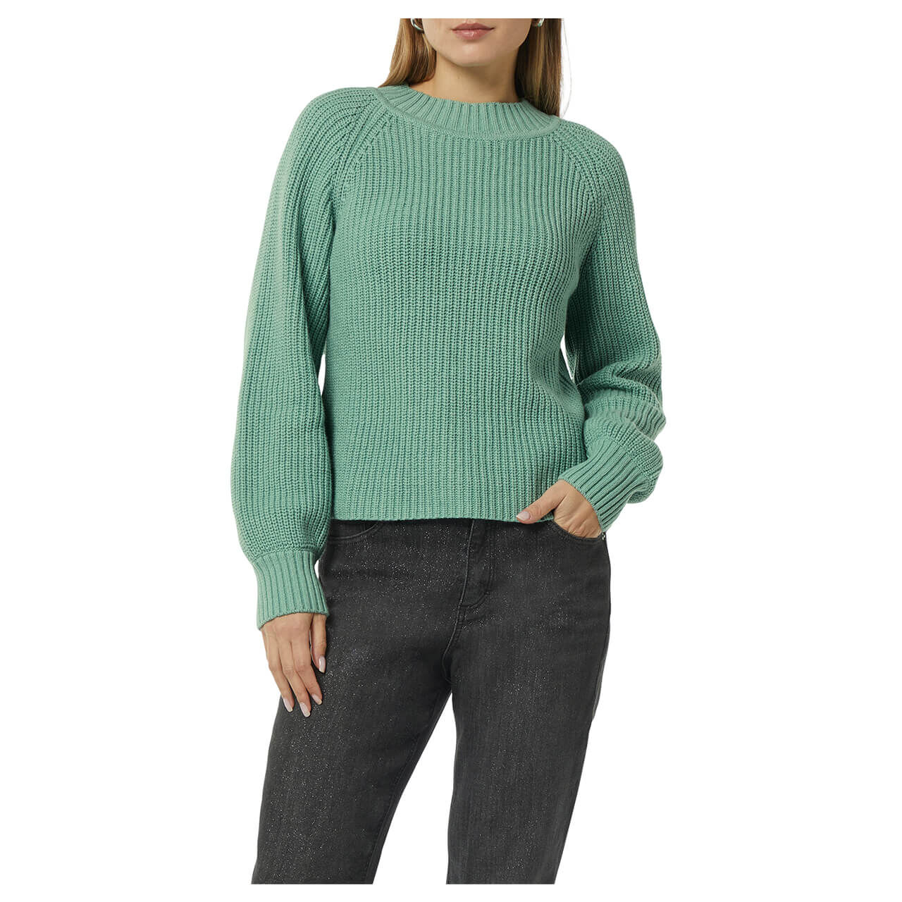 Comma Damen Pullover jade
