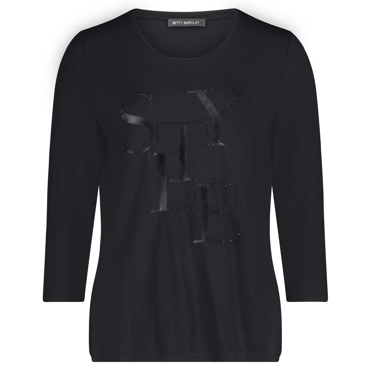 Betty Barclay 3/4 Arm Shirt shiny black