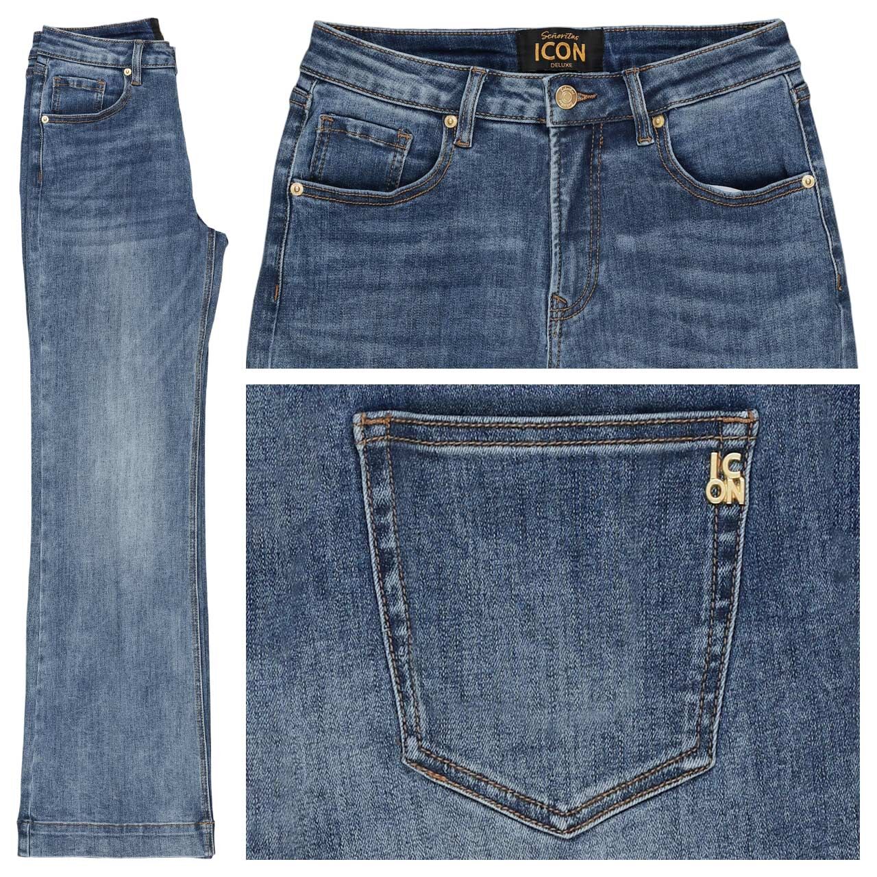Senoritas ICON Rainbow Jeans bel air clean