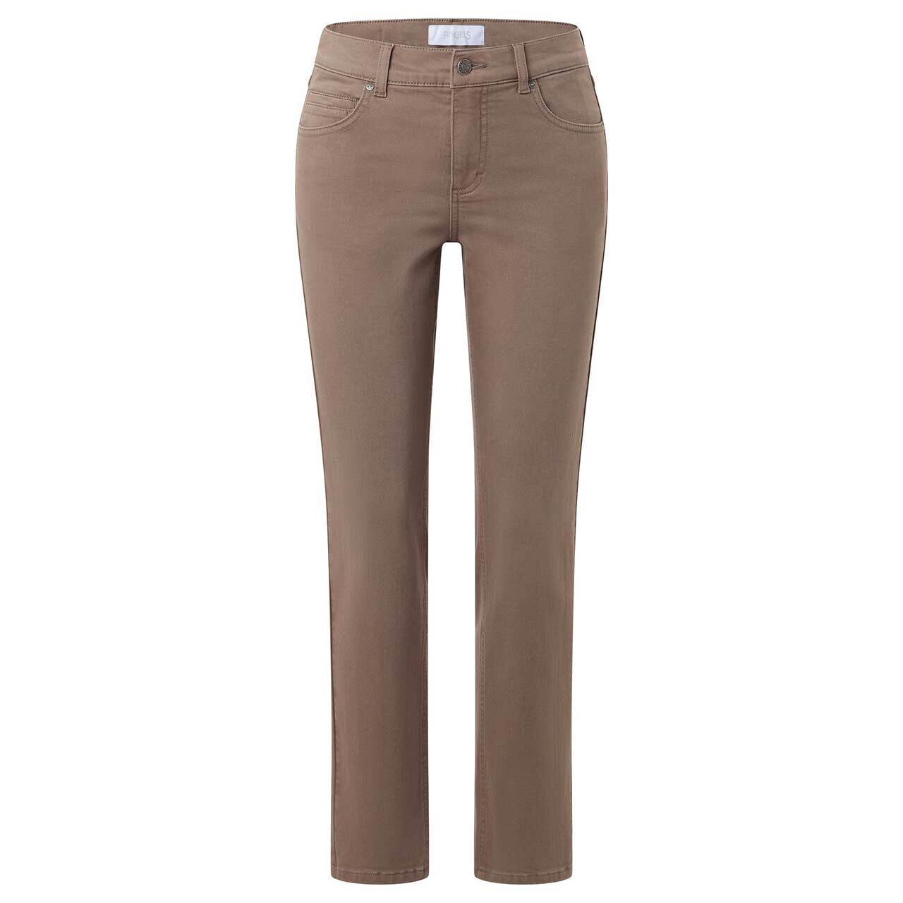 Damen Jeans Cici von Angels in Hellbraun, Vorderansicht