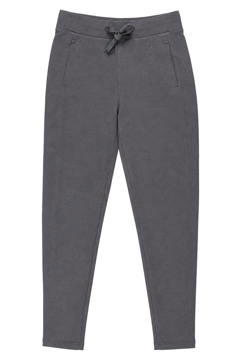 Vorderansicht der Elbsand Briane Damenjeans in Grau