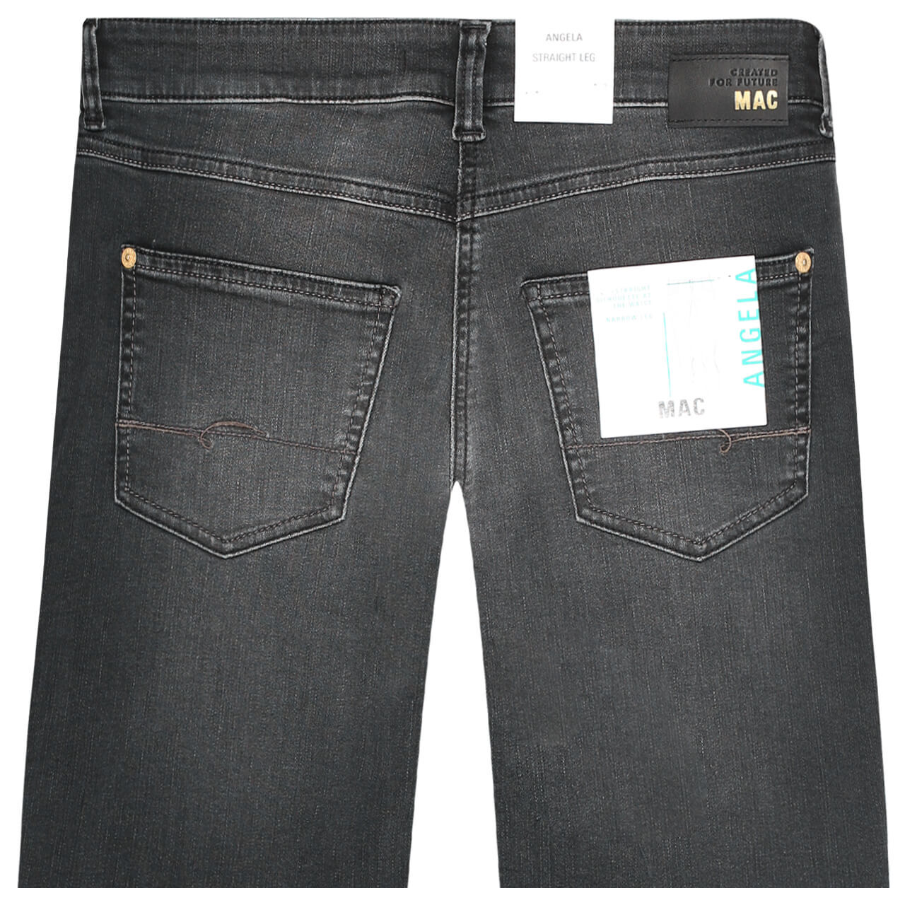 MAC Angela Jeans fancy anthracite washed