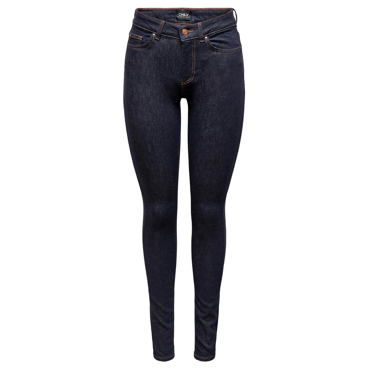 Only Blush Ankle Skinny Jeans blueish black