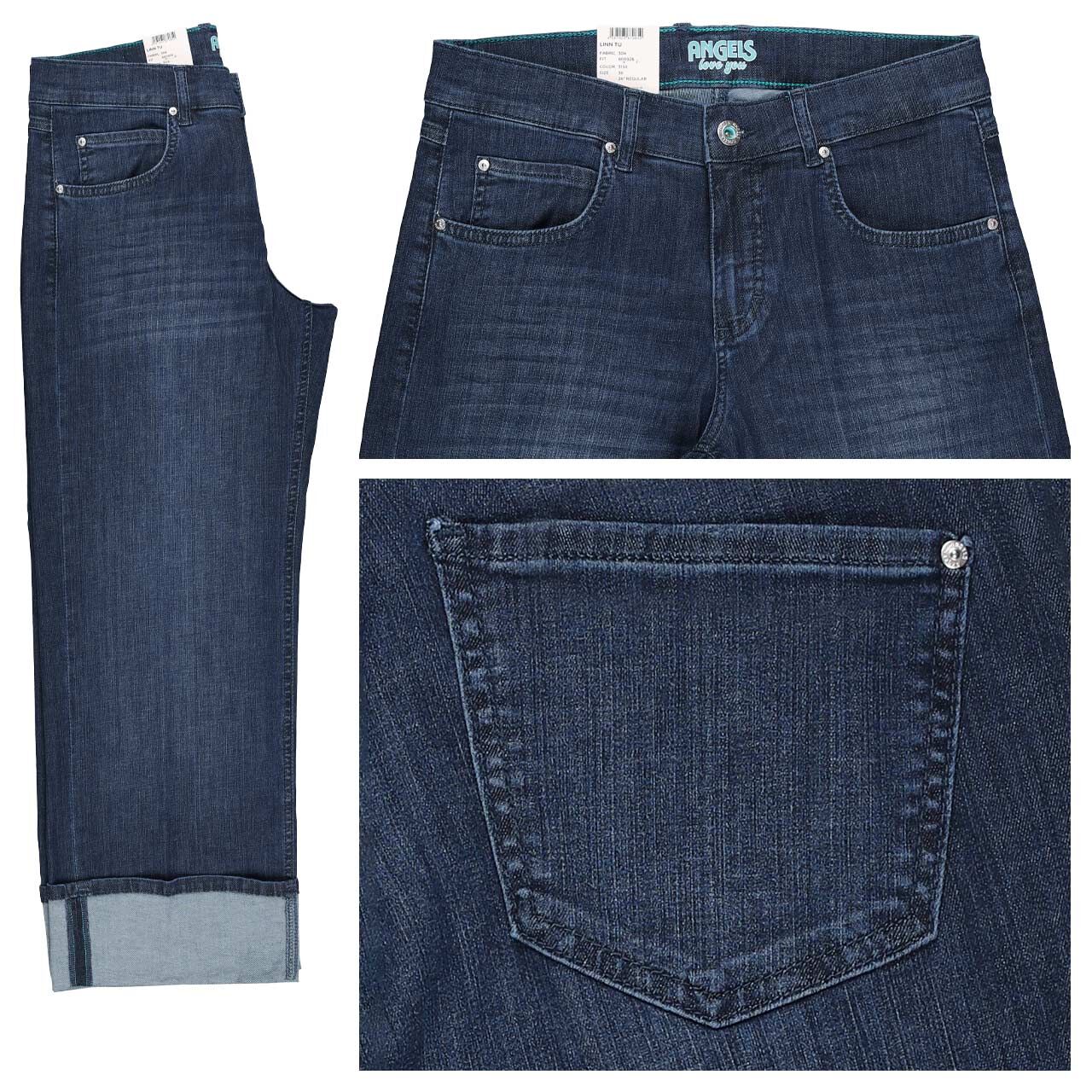 Angels Linn TU 7/8 Jeans stone used buffi