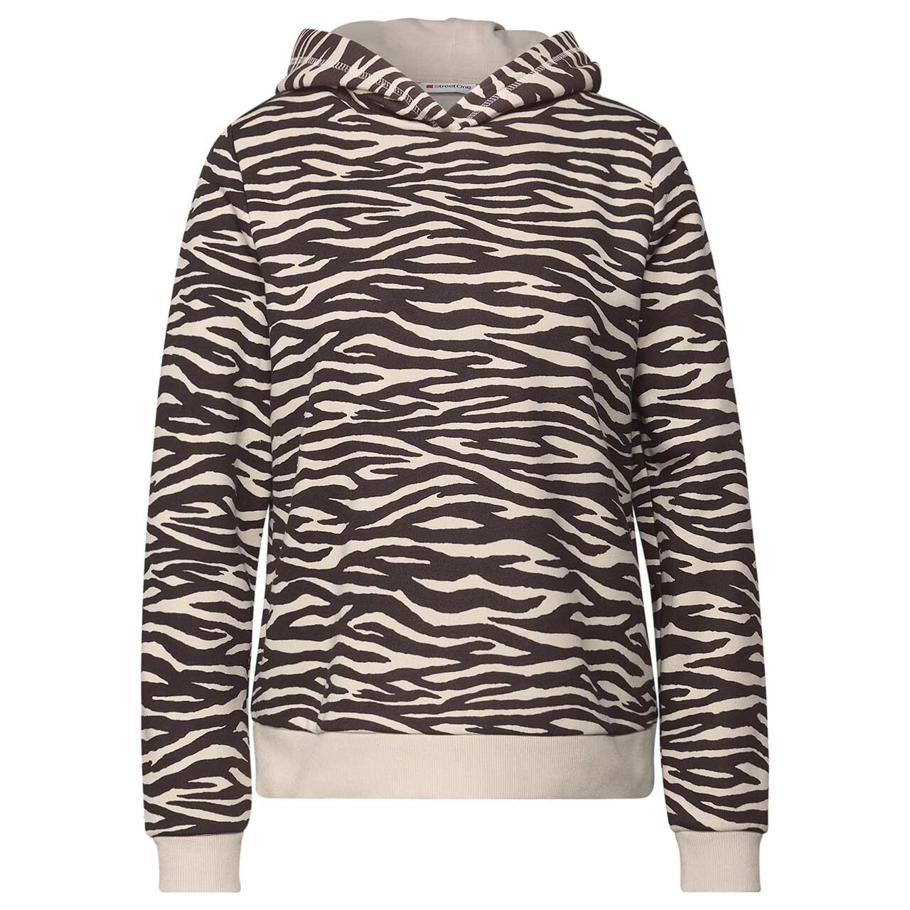 Street One Damen Hoodie Sweatshirt deep roast brown
