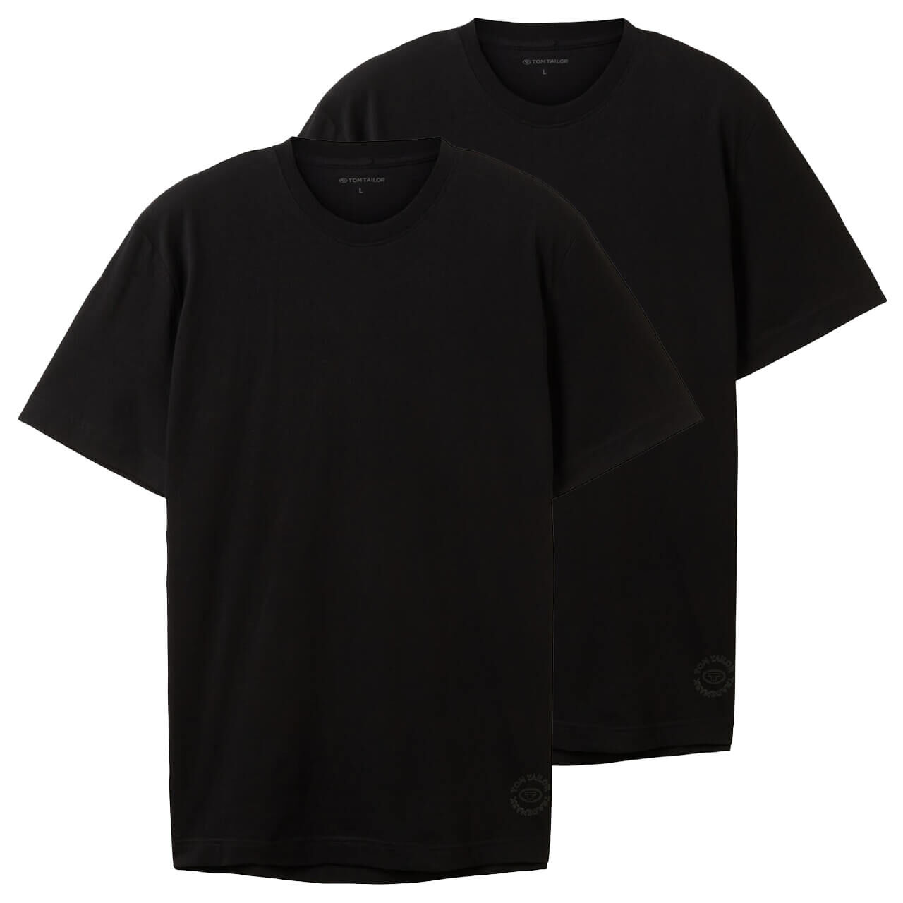 Tom Tailor Herren T-Shirts smart black Tom Tailor Herren T-Shirts smart black