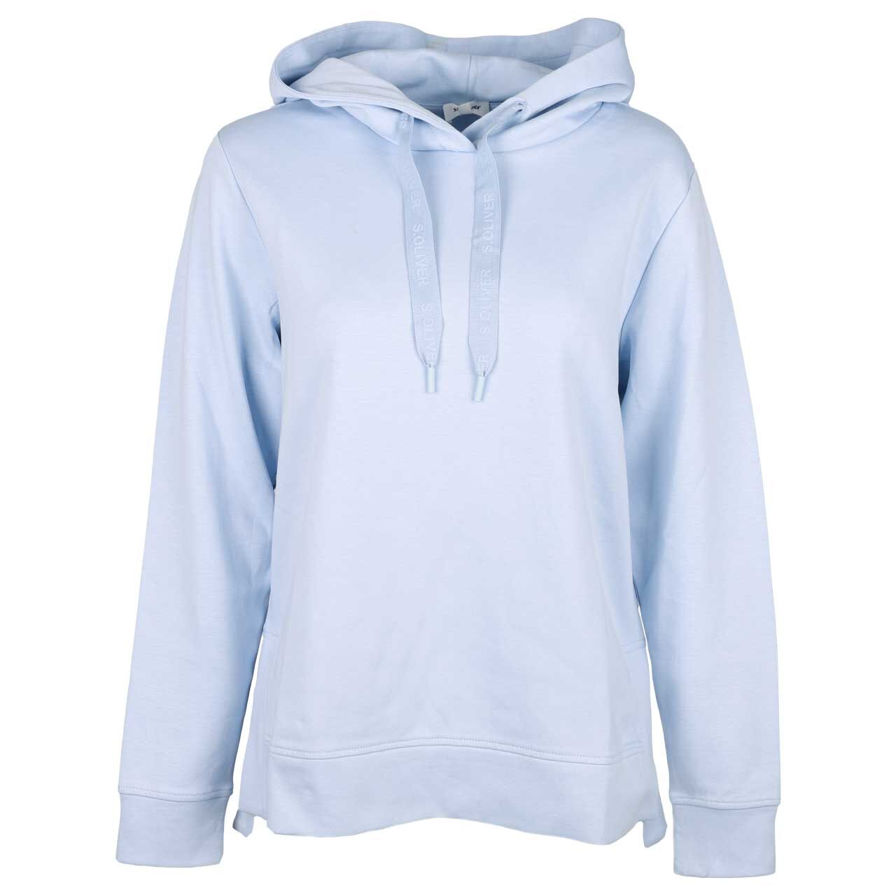 s.Oliver Damen Hoodie Sweatshirt pastel blue