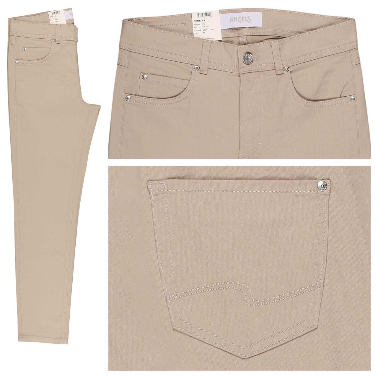 Angels Ornella 7/8 Jeans light sand used